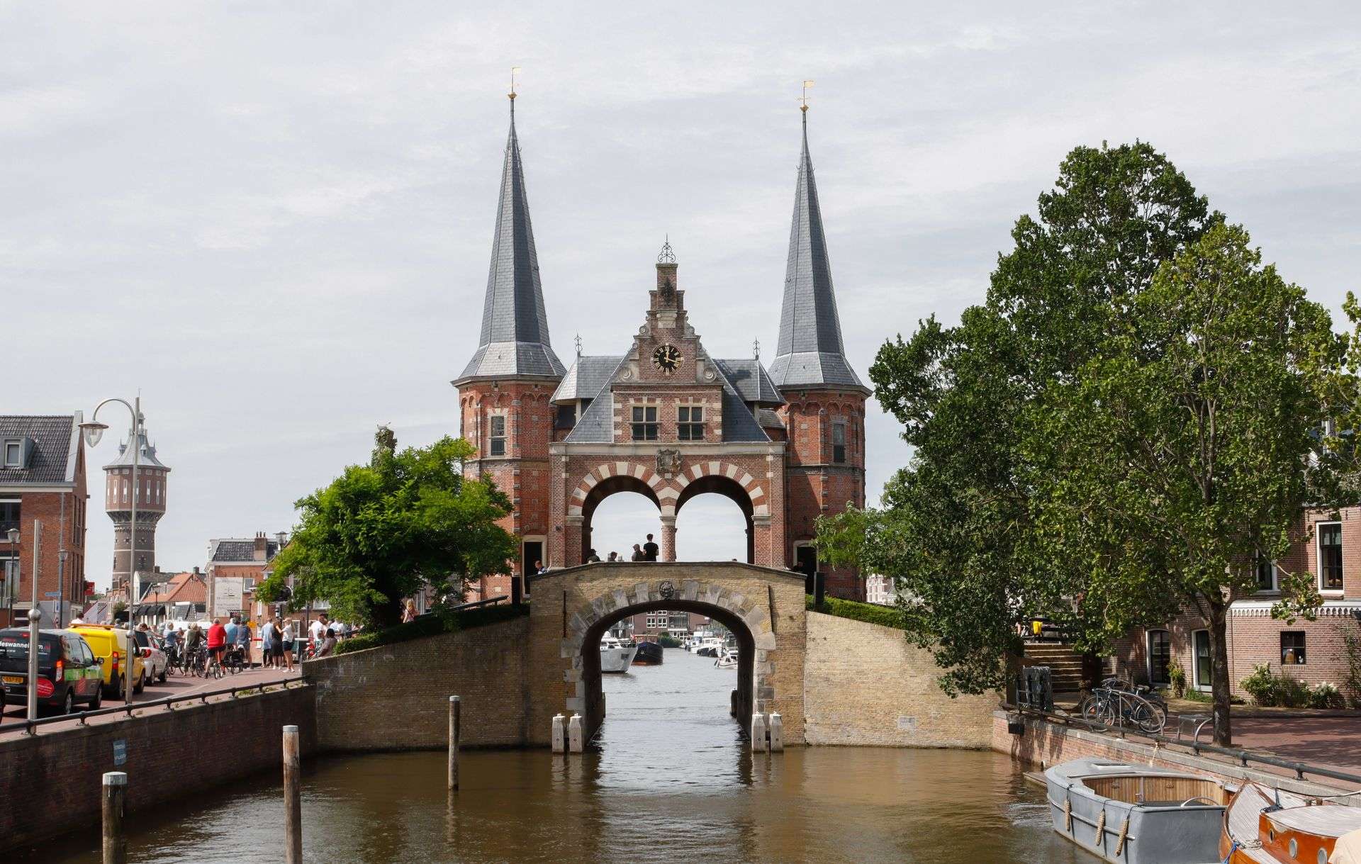 De Waterpoort in Sneek, Friesland